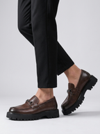 Conway | Elegante Læder Loafers Med Kraftig Sål