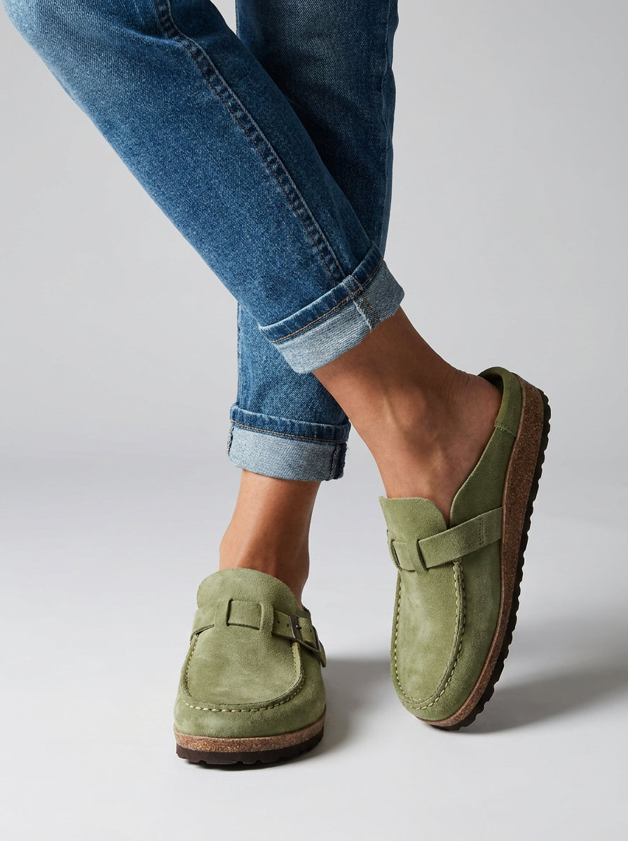 Elara | Komfortable Slip-On Sandaler Med Spænde