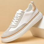 Alviero | Sneakers in pelle con dettagli in camoscio