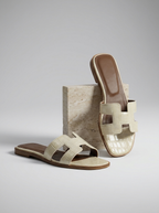Helena | Læder Slippers Damer