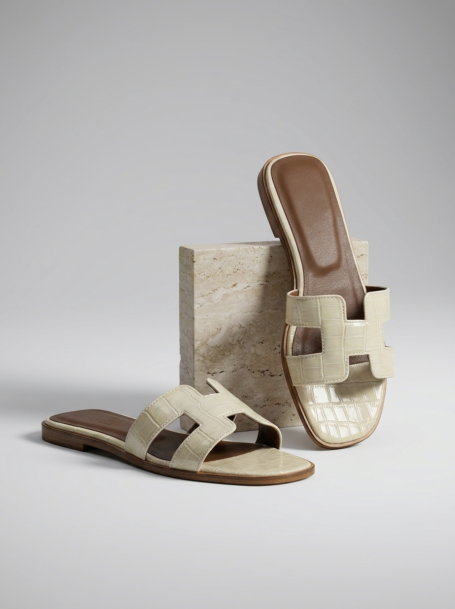 Helena | Læder Slippers Damer