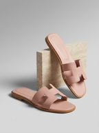 Helena | Læder Slippers Damer