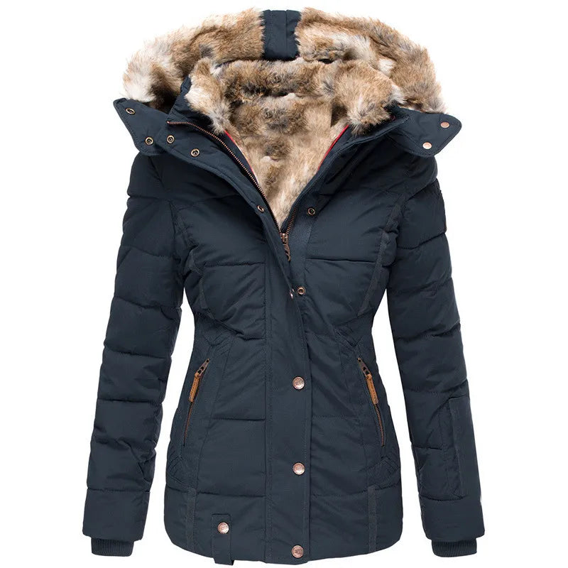 Vivianne | Padded Fur Coat for Women