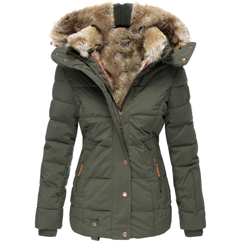 Vivianne | Padded Fur Coat for Women