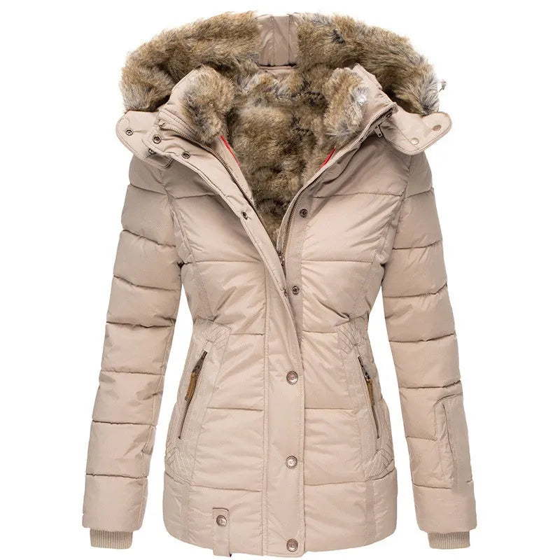 Vivianne | Padded Fur Coat for Women