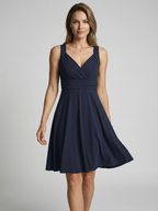 Rosalie | Sommerkjole Med V-Hals Og A-Snit