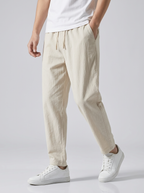 Elvano | Pantalones Ligeros de Lino con Ajuste Relajado