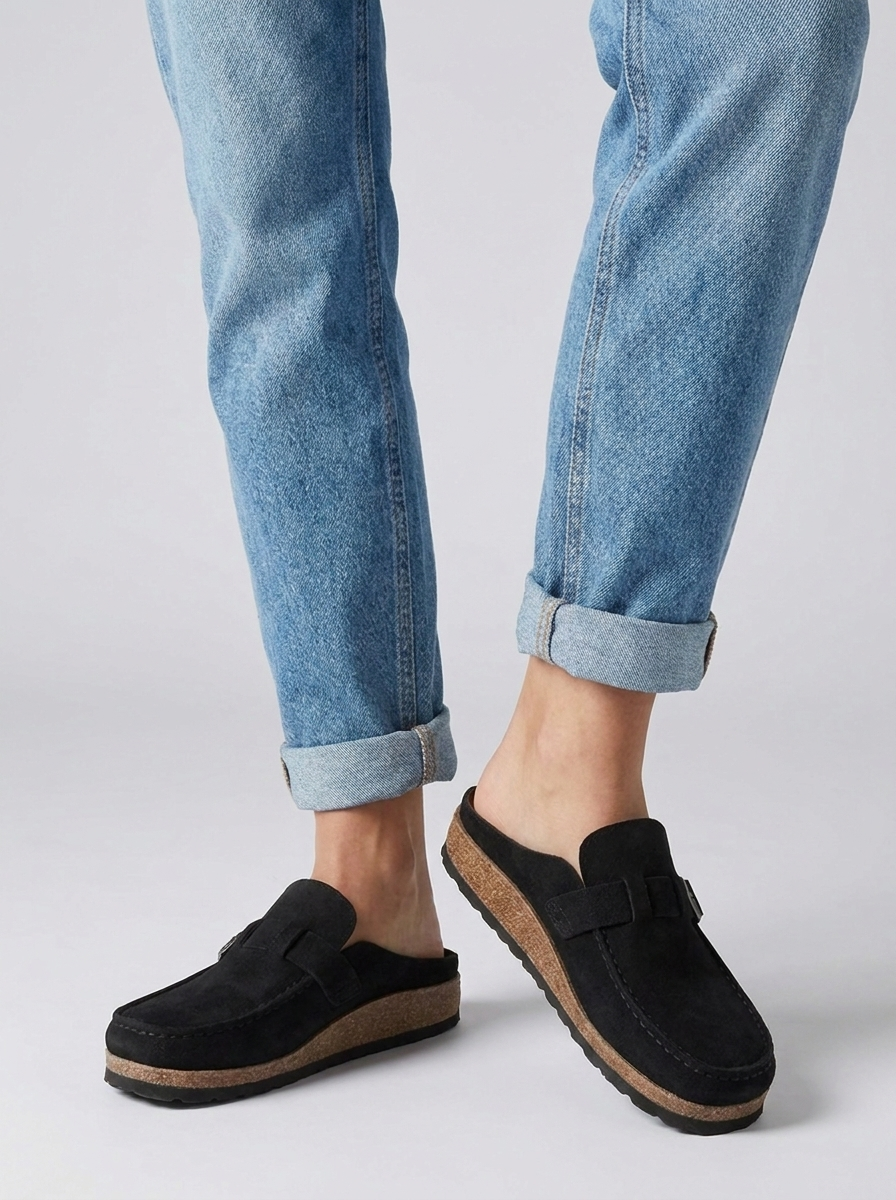 Elara | Komfortable Slip-On Sandaler Med Spænde