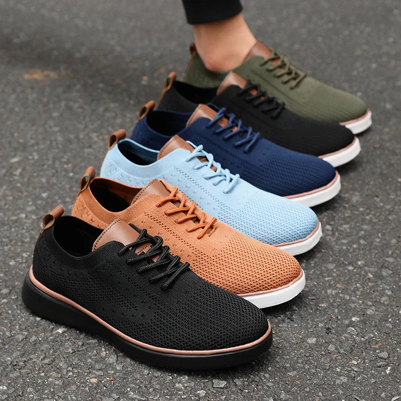Arvello | Letvægts Sneakers Med Åndbart Strik Og Fleksibel Sål
