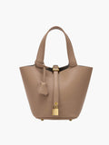 Amara | Luksus Læder Bucket Bag Damer
