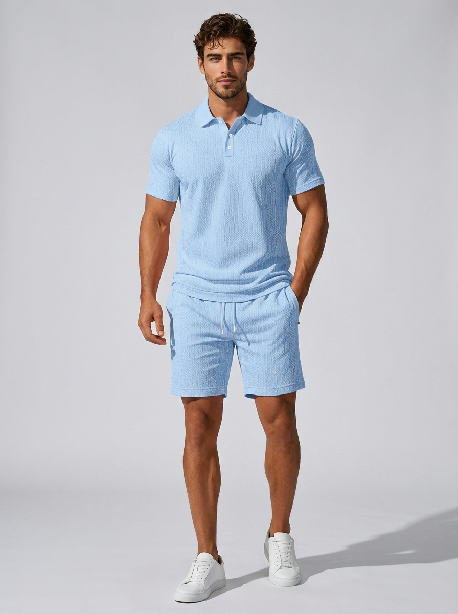 Soren | Herre Polosæt med Shorts