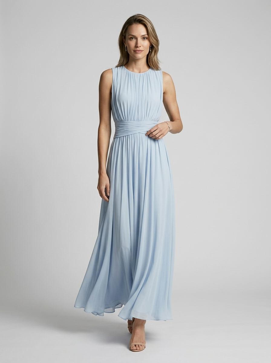 Seraphina | Chiffon Maxi Kjole Til Dame