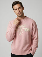 Massimo | Oversized Men's Sweater with American Print