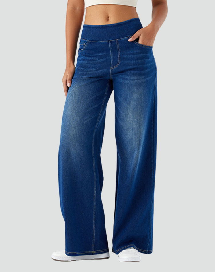 Elvira | Dame Wide-Leg Jeans