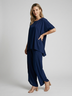 Luca | Comfortable Two-Piece Women's Set with Blouse and Pants