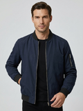 Valerio | Klassisk Bomberjakke Med Lynlås