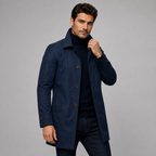 Alessio | Herre trenchcoat med krave