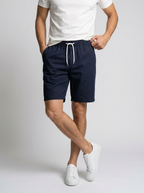 Marco | Casual Herreshorts Med Elastisk Talje