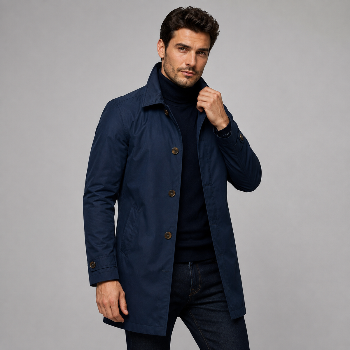 Elias | Men's Classic Tailored Coat