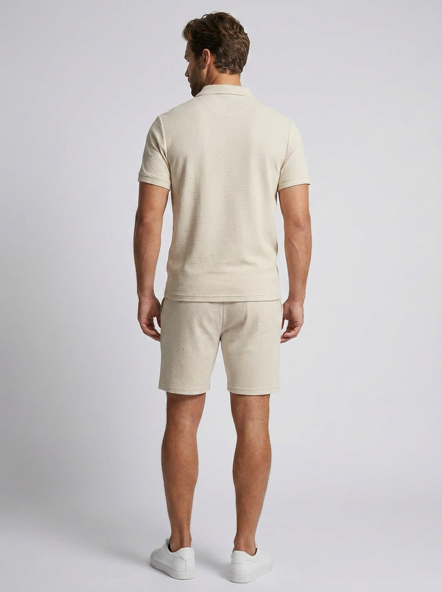 Rafael | Herre Sæt Med Polo Og Shorts