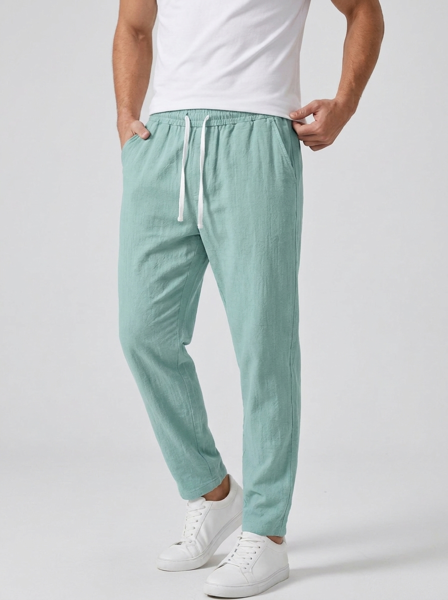Mateo | Men's Jogger Pants with Drawstring