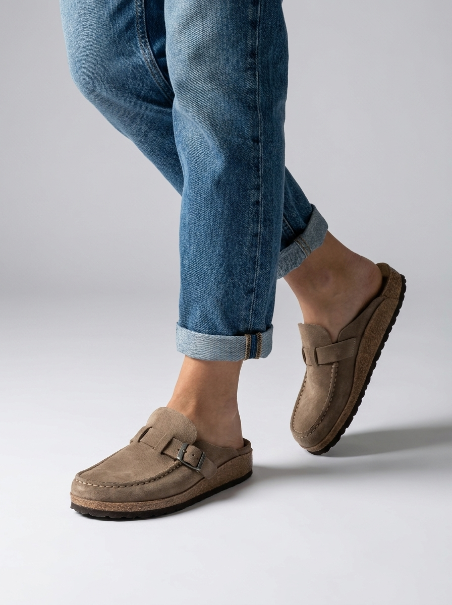 Elara | Komfortable Slip-On Sandaler Med Spænde