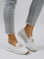 Elowen | Komfort Loafers Med Åndbart Meshdesign