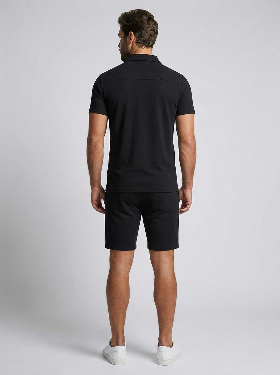 Giello | Polo Og Shorts Sæt Til Sommer