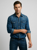 Leandro | Denimskjorte til Herre