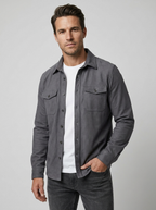 Elian | Casual Overshirt Til Herre Med Brystlommer