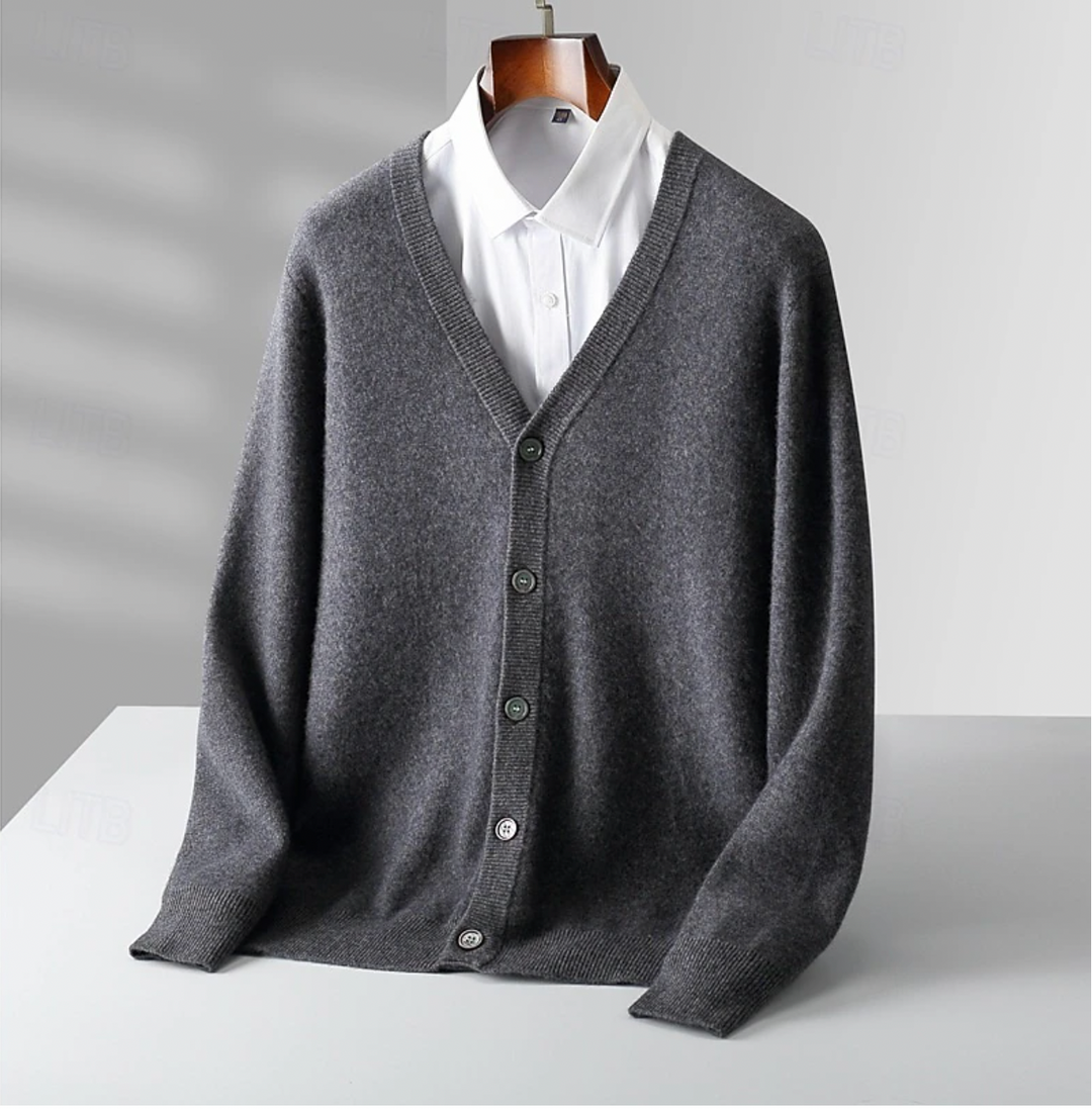 Elias | Herre Strikket Cardigan