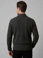 Hugo | Men's V-Neck Sweater in Soft Knit with Ribbed Edges