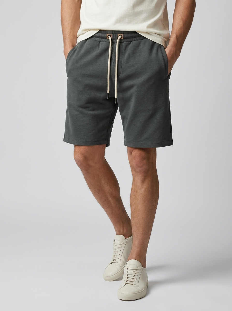 Harlan | Herre Sweatshorts Med Snøre Og Lommer