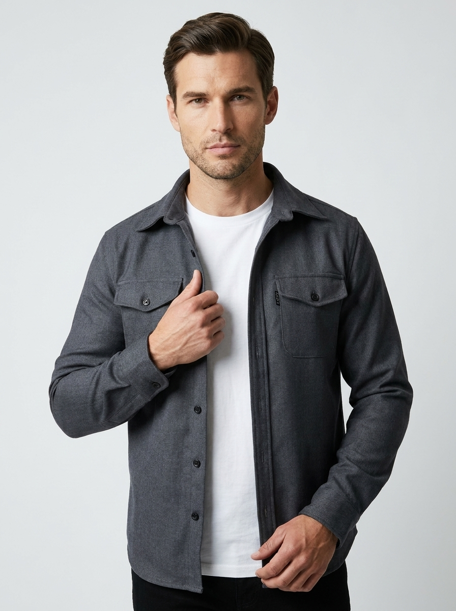 Mason | Overshirt til Herre med Brystlommer