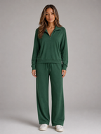Liva | Dame Half-Zip Loungewear Sæt