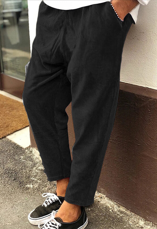 Gio | Pantaloni ampi in velluto