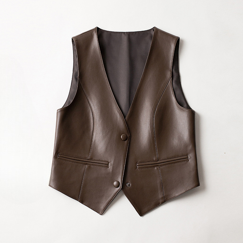 Cavira | Gilet in pelle da donna