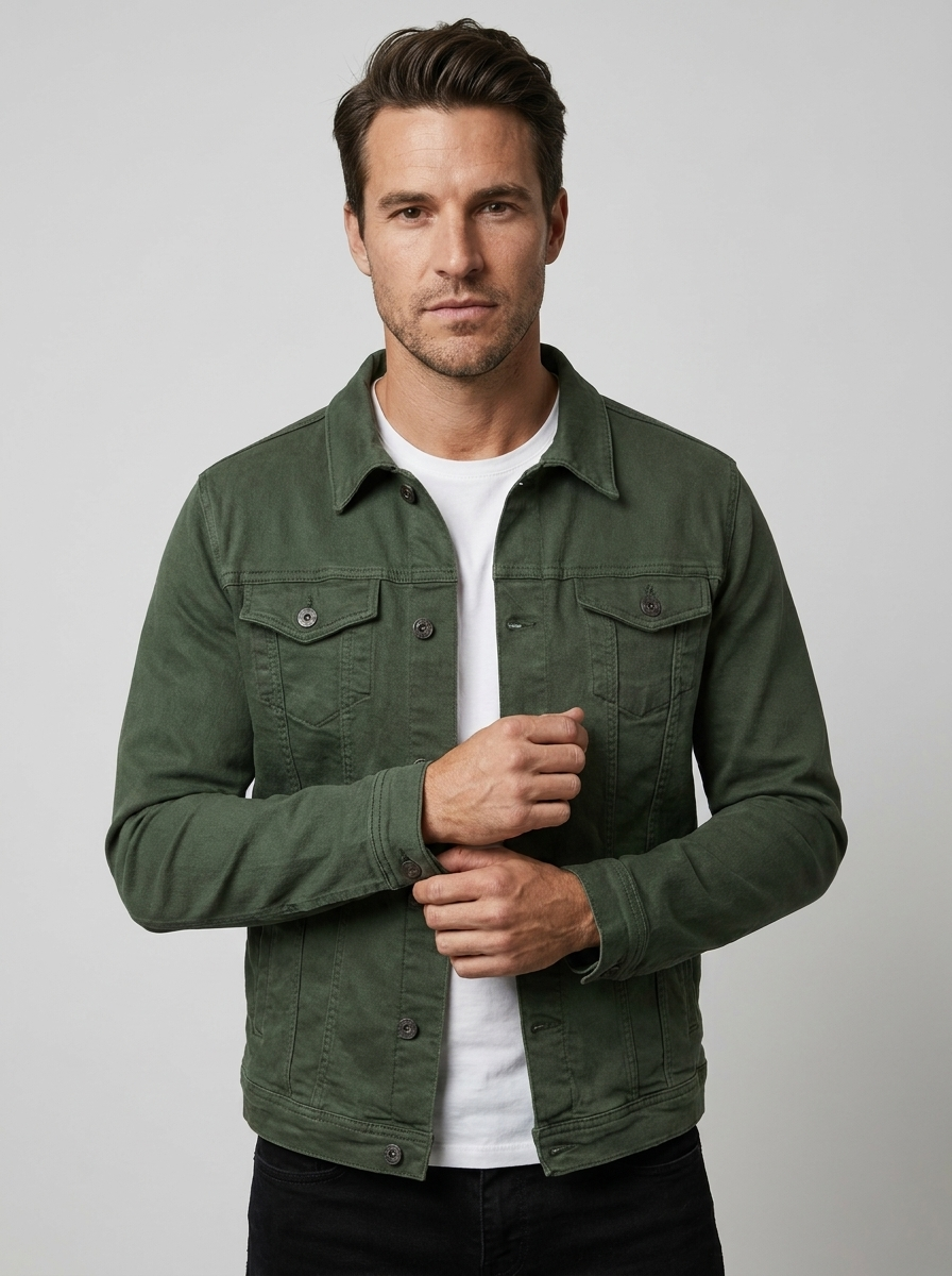 Orion | Casual Denimjakke Til Herre