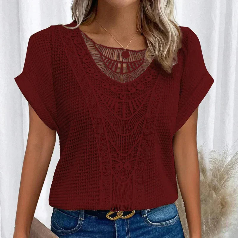 Raya | Dzianinowy top damski