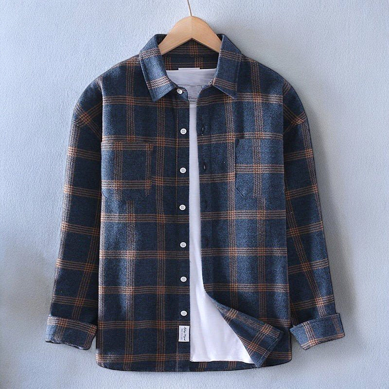 Assensio | Ternet Flannel Skjorte