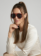 Ralia | Aviator Solbriller med Gradient Glas