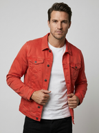 Orion | Casual Denimjakke Til Herre
