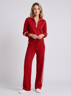Serena | Women's Two-Piece Set with Stripe Details