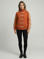 Yumei | Women's Track Jacket with Contrast Stripes