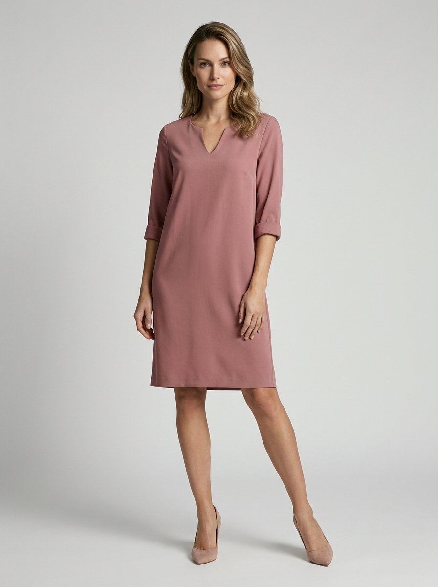 Roselle | Enkel Sommerkjole med V-Hals
