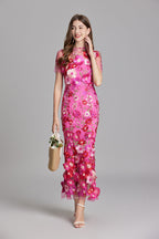 Floréa | Blomstret  Maxi Kjole