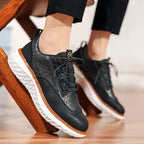 Alviero | Zapatos Ergonómicos para Hombre con Estructura Trenzada