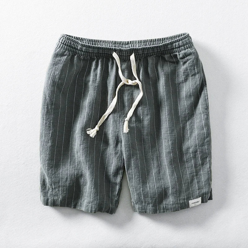 Solviero | Shorts in lino da uomo