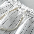 Solviero | Shorts in lino da uomo