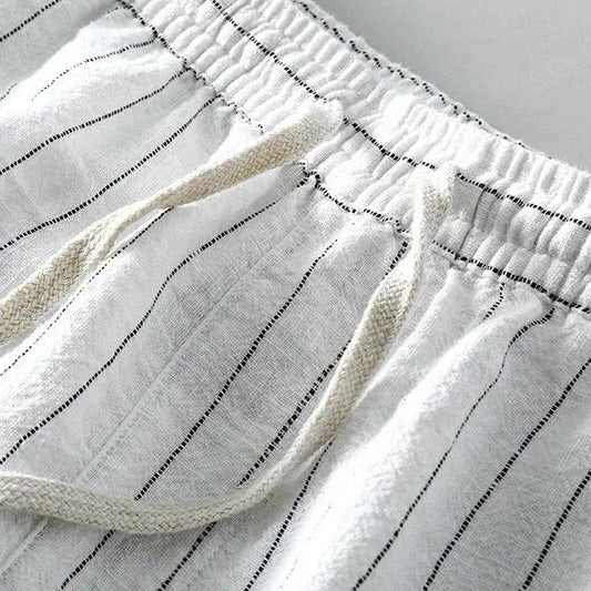 Solviero | Shorts in lino da uomo